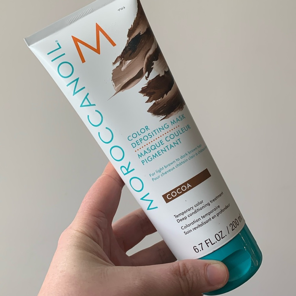 Moroccan Oil color depositing mask cocoa